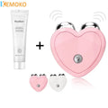 Mini portable microcurrent facial toning device